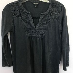Lucky Brand 3/4 Sleeve Top